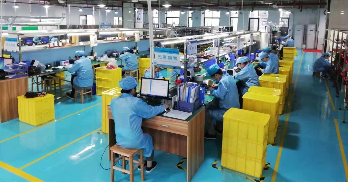 qualidade Sensores da automatização industrial fábrica