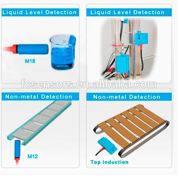 canalize o interruptor de limite do nível de água, nível líquido sensor.jpg do não-contato capacitivo