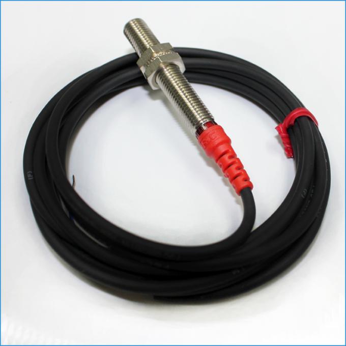 12V nivelam 3 o tipo interurbano de detecção do sensor de proximidade 2mm dos fios M8 NPN