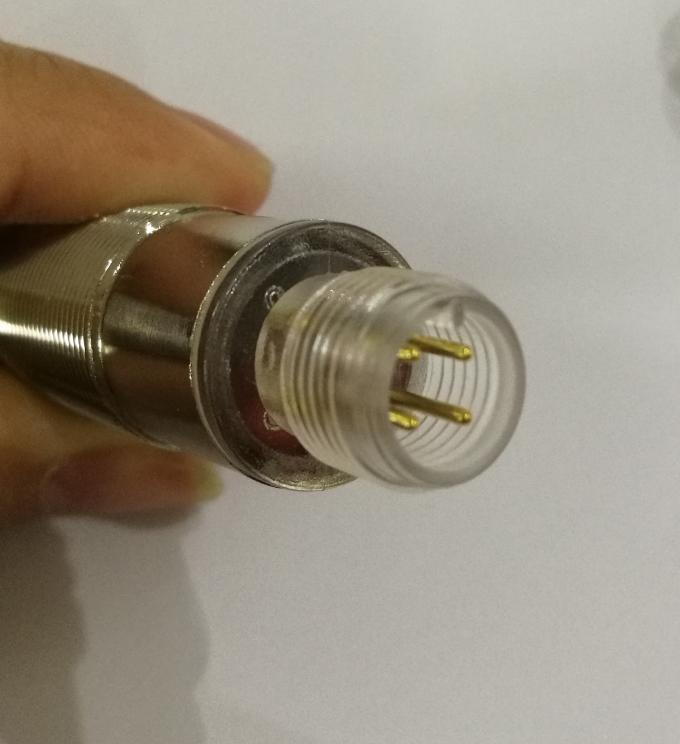 Metal M18 o tipo fotoelétrico 40cm do conector dos sensores M12 interruptor de 3 fios de detecção