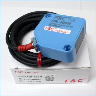 transdutor de detecção fotoelétrico Retro-reflexivo da distância do interruptor 4m do sensor 12Vdc