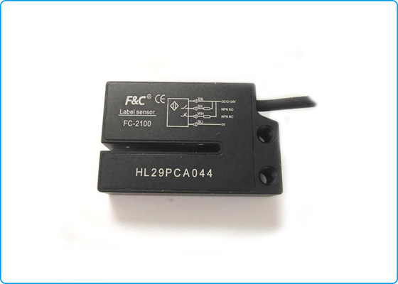 Fonte elétrica da luz infra-vermelha do sensor da etiqueta de PNP NPN para a etiqueta da etiqueta na máquina do pacote