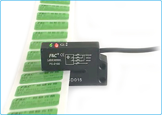 Etiqueta comum do entalhe da detecção 2mm da etiqueta do esparadrapo que conta o sensor para a máquina de etiquetas